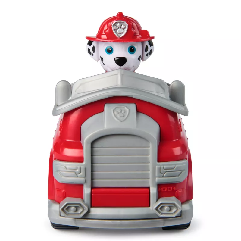 PAW Patrol, Marshalli tuletõrjeauto, mänguauto kogutava action-figuuriga, jätkusuutlikult toodetud mänguasjad poistele ja tüdrukutele alates 3. eluaastast