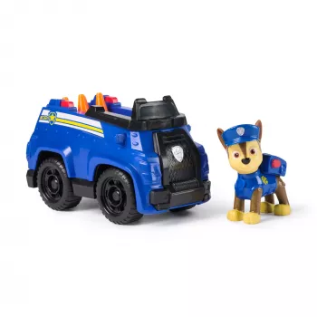 PAW Patrol, Chase’i patrullauto, mänguauto kogumisfiguuriga, keskkonnateadlikud laste mänguasjad poistele ja tüdrukutele alates 3. eluaastast