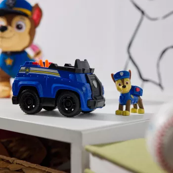 PAW Patrol, Chase’i patrullauto, mänguauto kogumisfiguuriga, keskkonnateadlikud laste mänguasjad poistele ja tüdrukutele alates 3. eluaastast