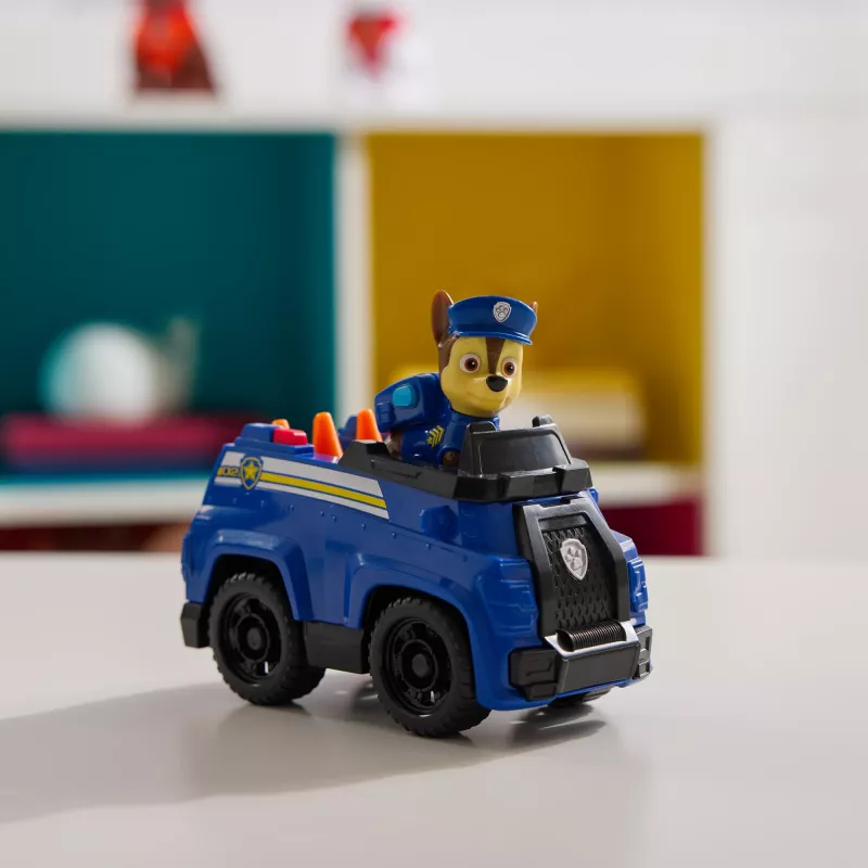 PAW Patrol, Chase’i patrullauto, mänguauto kogumisfiguuriga, keskkonnateadlikud laste mänguasjad poistele ja tüdrukutele alates 3. eluaastast