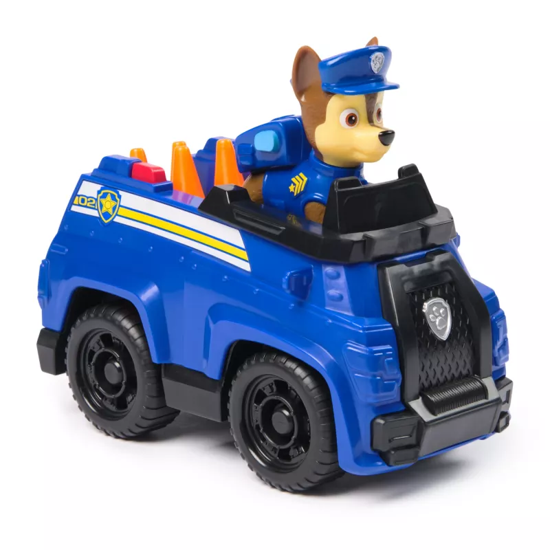 PAW Patrol, Chase’i patrullauto, mänguauto kogumisfiguuriga, keskkonnateadlikud laste mänguasjad poistele ja tüdrukutele alates 3. eluaastast