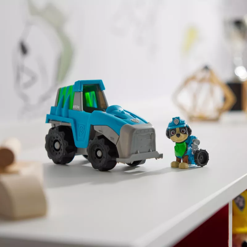 Sõiduk Spin Master PAW Patrol Rexi dinosauruste päästeauto — plastist, vanusele 3+