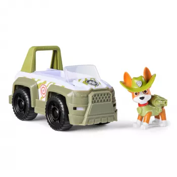Vehicle PAW Patrol Tracker’s Jungle Rescue Vehicle Roheline Plastik