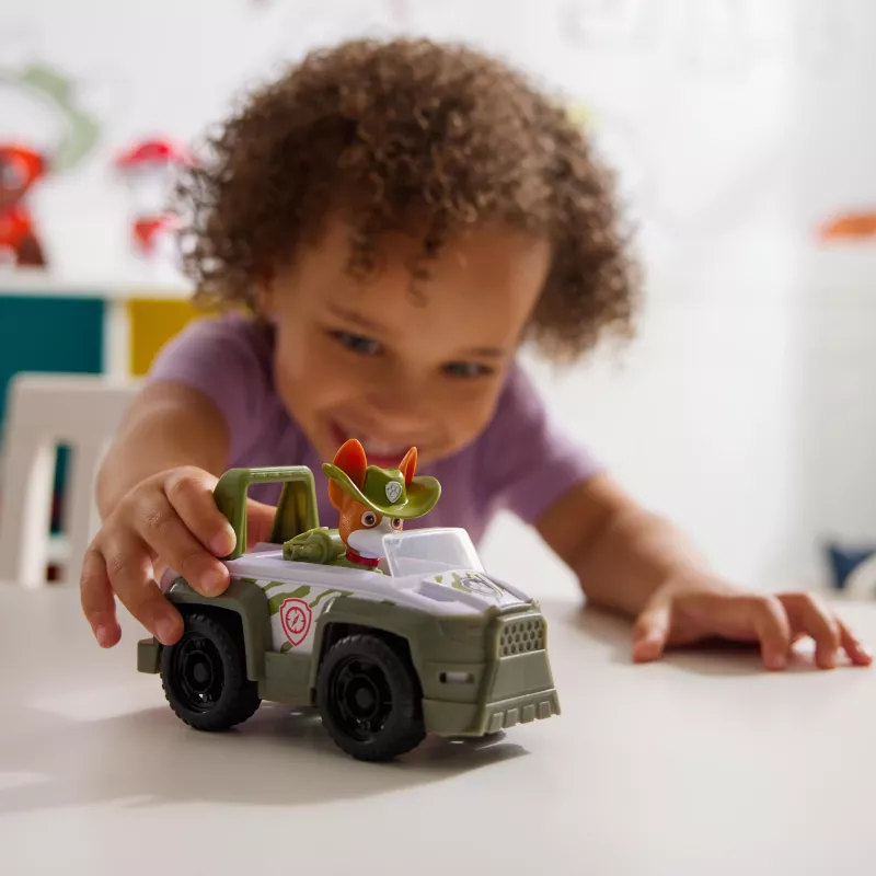 Vehicle PAW Patrol Tracker’s Jungle Rescue Vehicle Roheline Plastik