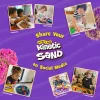 Laste kineetilise liiva komplekt Spinmaster Mold n’ Flow 1,5 naela punane ja türkiissinine 3 tööriistaga (alates 3. eluaastast)