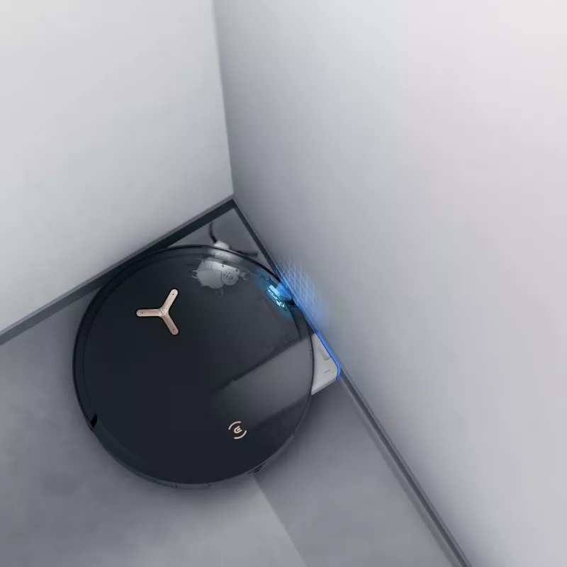 Robot-tolmuimeja Ecovacs Deebot X8 Pro Omni, must, tolmukott 0,22 l, tööaeg 145 min, liitiumioonaku 6400 mAh
