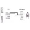 TAE-F kaabel DSL/VDSL jaoks Goobay 51233