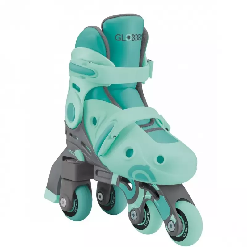 Uisud GLOBBER Learning Skates 2 in 1 suurus 26–29 mint — reguleeritavad laste õppeuisud