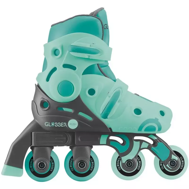 Uisud GLOBBER Learning Skates 2 in 1 suurus 26–29 mint — reguleeritavad laste õppeuisud