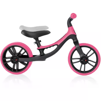 Laste jalgratas GLOBBER Go Bike Elite Duo reguleeritava istmega kerge roosa
