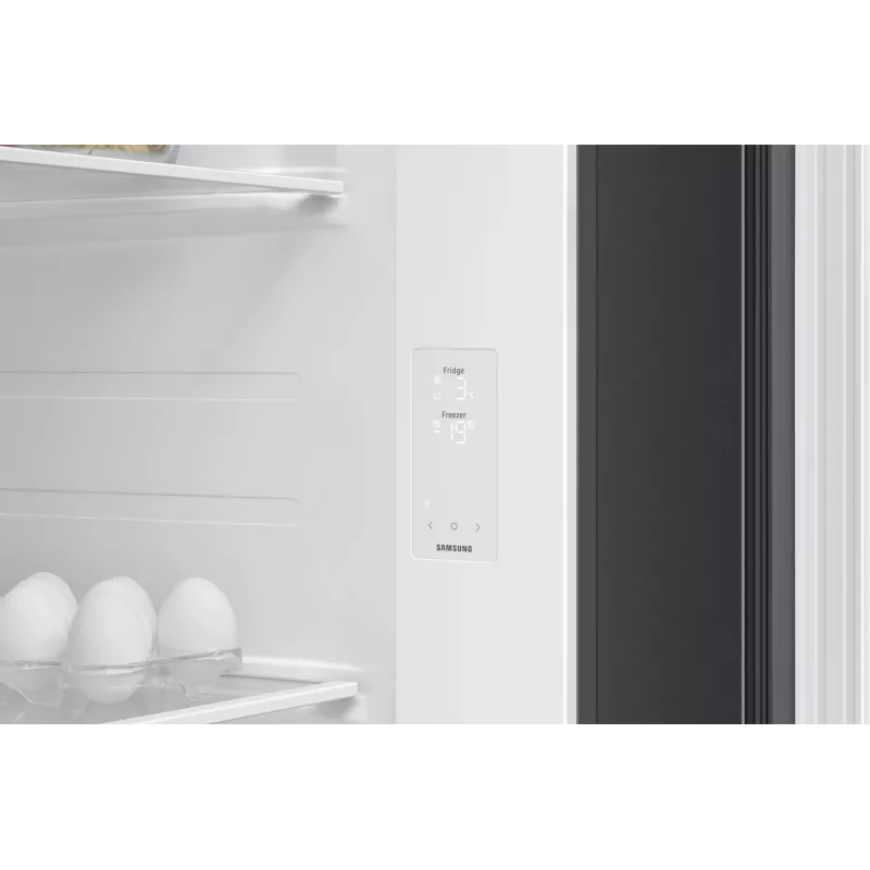 Samsung Series 6 RS70F65QEF külg-külje vastu külmik Vabaltseisev 659 L Must