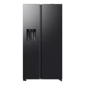 Samsung RS80F64KEF külg-külje kõrval külmik Vabaltseisev 640 L Must
