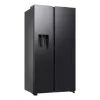 Samsung RS80F64KEF külg-külje kõrval külmik Vabaltseisev 640 L Must