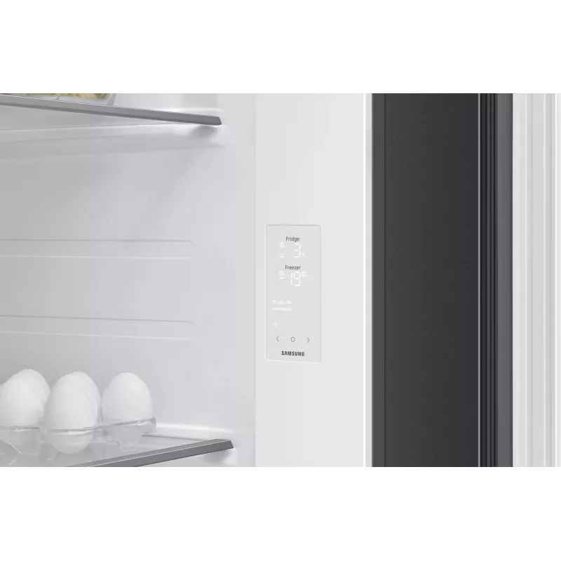 Samsung RS80F64KEF külg-külje kõrval külmik Vabaltseisev 640 L Must