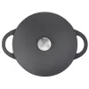 Praepann Tefal Trattoria E2187274 ümmargune must alumiinium 28 cm