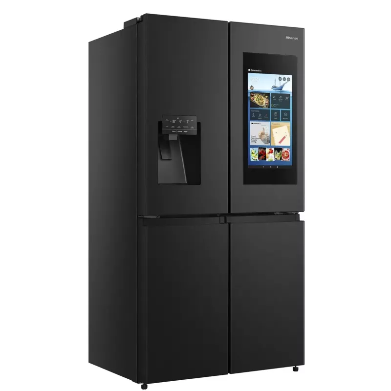 Hisense ristkülmik RQ760N4IFE – seisev mitme uksega, 577 L kogumaht, must