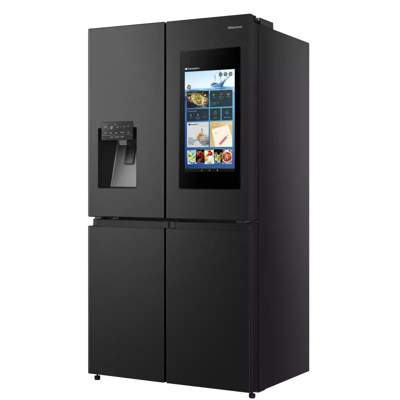 Hisense ristkülmik RQ760N4IFE – seisev mitme uksega, 577 L kogumaht, must