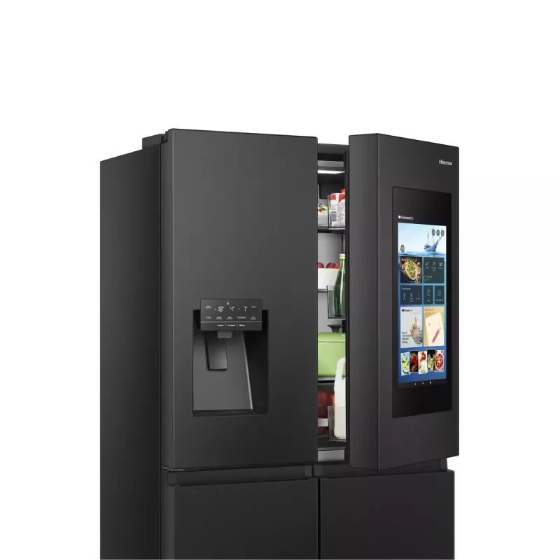 Hisense ristkülmik RQ760N4IFE – seisev mitme uksega, 577 L kogumaht, must