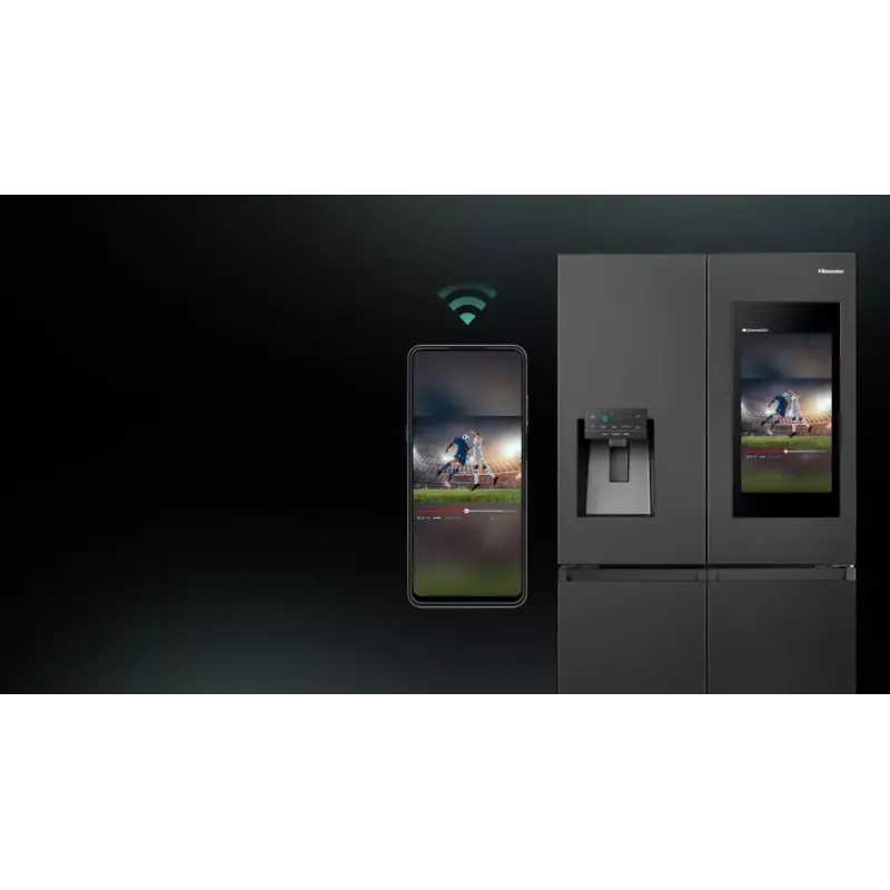 Hisense ristkülmik RQ760N4IFE – seisev mitme uksega, 577 L kogumaht, must