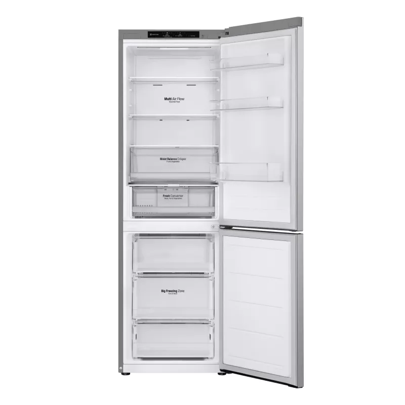 LG GBV3100CPY.APYQEUR külmik-sügavkülmik eraldiseisev 344 L hõbedane