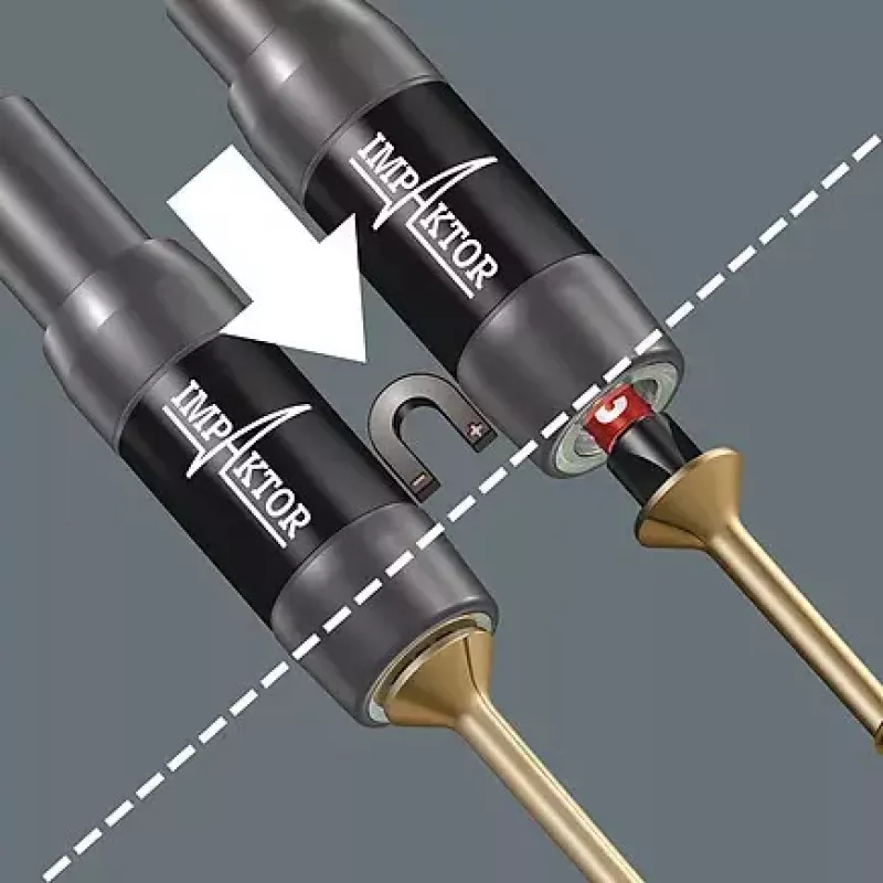 Kruvikeeramisotsikute komplekt Wera 05057684001