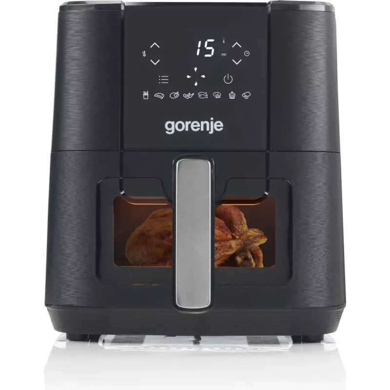 Gorenje AF1350DWB Üksik 5,4 l eraldiseisev 1350 W kuumaõhufritüür Must