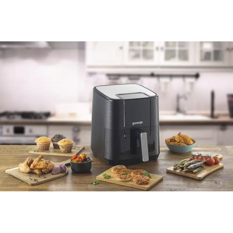 Gorenje AF1350DWB Üksik 5,4 l eraldiseisev 1350 W kuumaõhufritüür Must