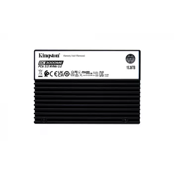 Kingston Technology 15.36TB DC3000ME U.2 PCIe 5.0 NVMe TCG Opal ettevõtte SSD