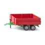 Haagis Siku Tandem-axle trailer Kokkupandud 1:32 — Mõõtkava 1:32, L184×S63×K72 mm