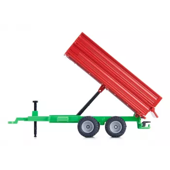 Haagis Siku Tandem-axle trailer Kokkupandud 1:32 — Mõõtkava 1:32, L184×S63×K72 mm