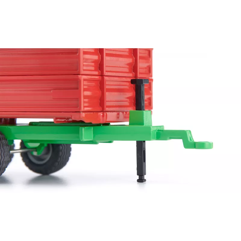 Haagis Siku Tandem-axle trailer Kokkupandud 1:32 — Mõõtkava 1:32, L184×S63×K72 mm
