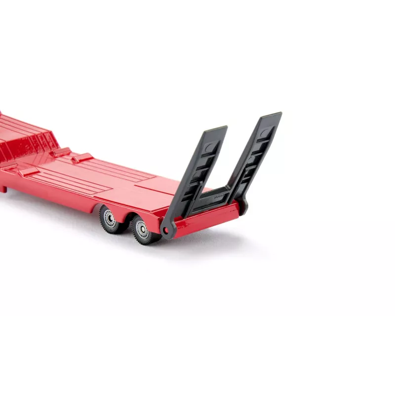 Siku MAN veok koos teerulliga, Veoauto/haagise mudel, 1:87, MAN, Poiss/Tüdruk, Metall, Plast, Punane, Kollane