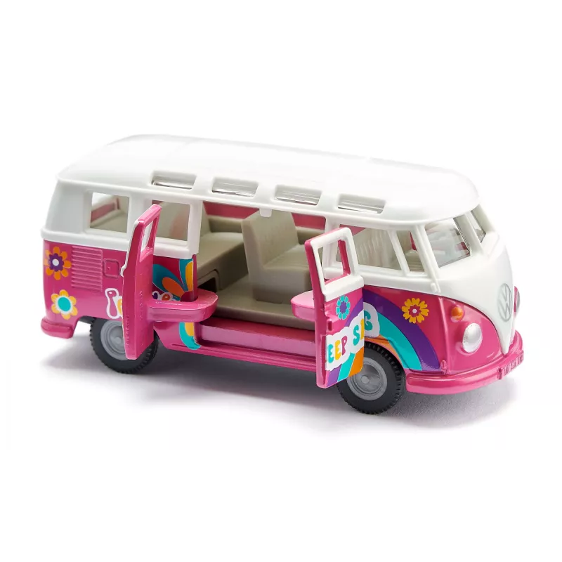 Siku VW T1 Samba bussimudel kokkupandud 1:50