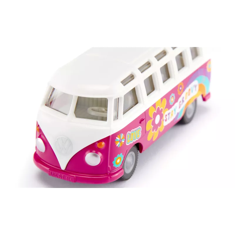 Siku VW T1 Samba bussimudel kokkupandud 1:50