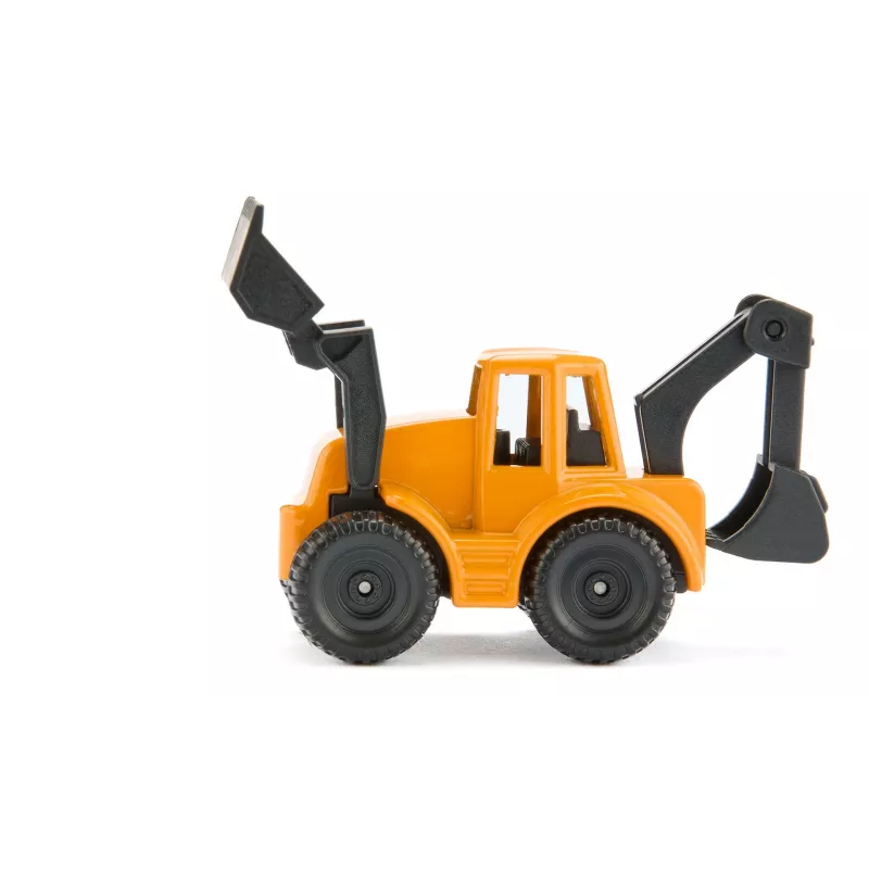 Siku MAN veoauto kopalaaduriga, veoauto/haagise mudel, 1:87, MAN, poiss/tüdruk, metall, plastik, sinine, kollane