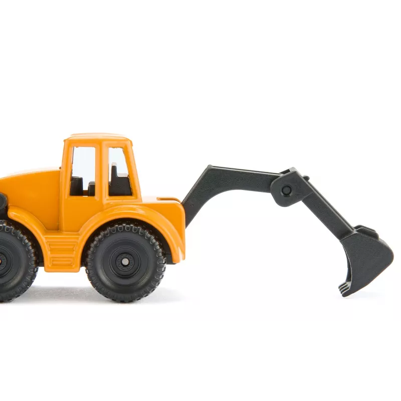 Siku MAN veoauto kopalaaduriga, veoauto/haagise mudel, 1:87, MAN, poiss/tüdruk, metall, plastik, sinine, kollane