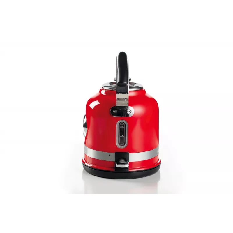 Ariete 2854 Moderna elektriline veekeetja, 2000 W, 1,7 L mahutavus, 360° juhtmevaba, automaatne väljalülitus, eemaldatav filter, nähtav veetase, termomeeter, punane