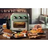 Ariete 4632 õhufritüür ja ahi Vintage, 1400W, 2in1, mahutavus 16L, tarvikud kaasas, taimer 60 minutit, topeltklaas, roheline