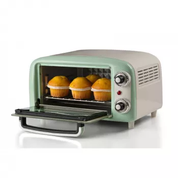 Ariete 3919 elektriahi Vintage, 800 W, 10 l maht, topeltklaas, retro, roheline