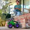 Monster Jam, ametlik Smash & Bash Grave Digger kaugjuhitav sise- ja välissõiduk, 1:15 mõõtkavas parandatav monsterveoauto, laste mänguasjad poistele ja tüdrukutele alates 4. eluaastast