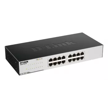 D-Link GO-SW-16G Haldamata L2 Gigabit Ethernet (10/100/1000) 1U Must