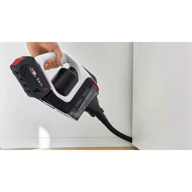 Bosch Serie 8 BSS825ALL pulkpuhasti/elektriline luud Aku Kuiv Kotita Must, Valge 5 Ah