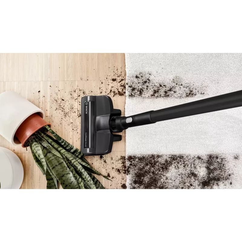 Bosch Serie 8 BSS825ALL pulkpuhasti/elektriline luud Aku Kuiv Kotita Must, Valge 5 Ah