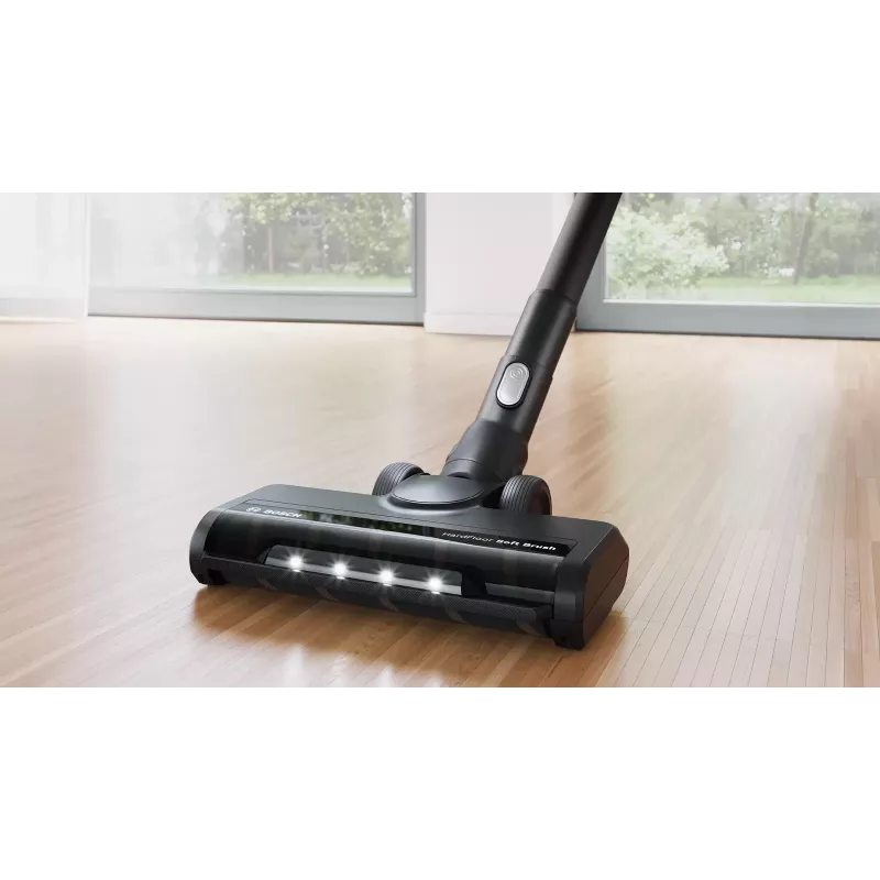 Bosch Serie 8 BSS825ALL pulkpuhasti/elektriline luud Aku Kuiv Kotita Must, Valge 5 Ah