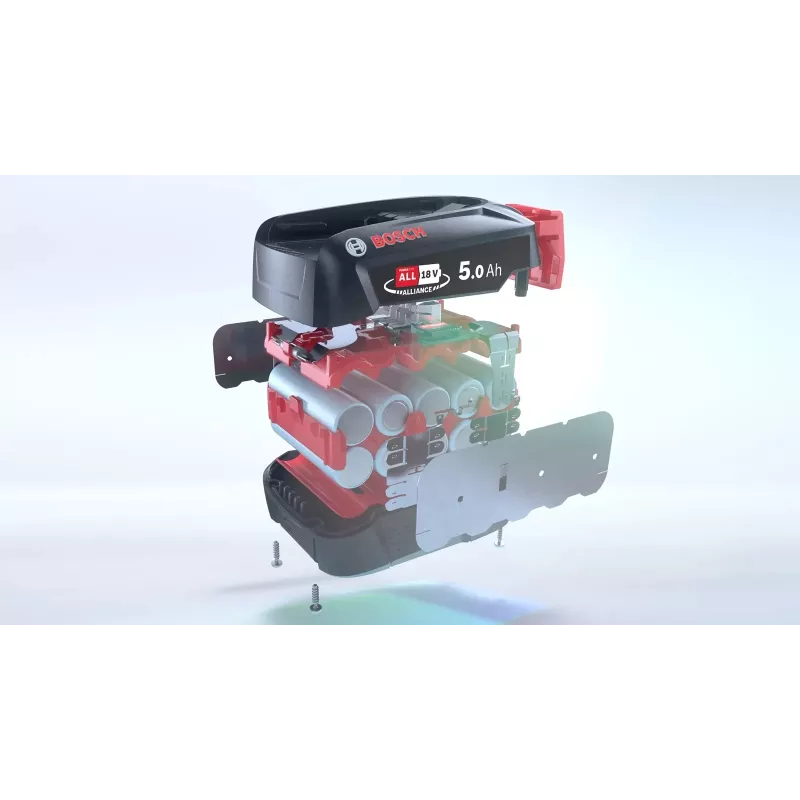 Bosch Serie 8 BSS825ALL pulkpuhasti/elektriline luud Aku Kuiv Kotita Must, Valge 5 Ah