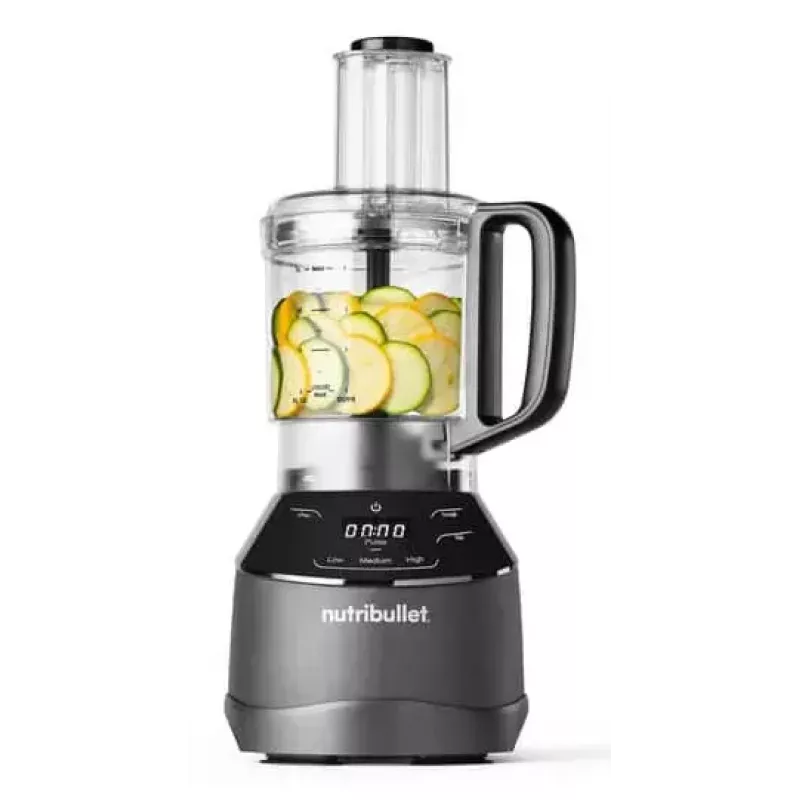 Köögikombain NUTRIBULLET NBF580B — 1500 W, 1,8 L kauss, must, roostevabast terasest terad