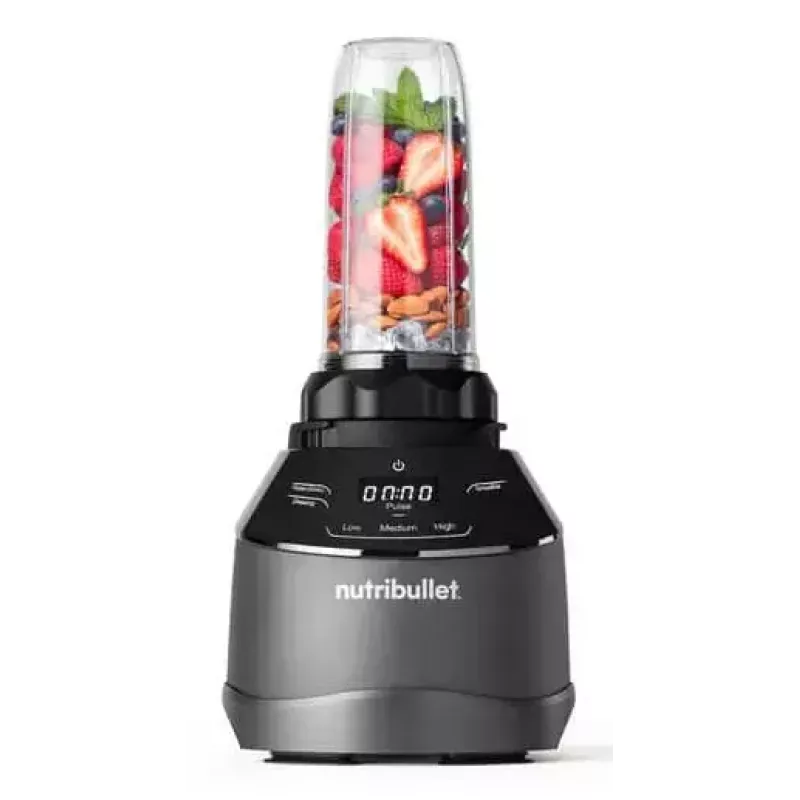 Köögikombain NUTRIBULLET NBF580B — 1500 W, 1,8 L kauss, must, roostevabast terasest terad