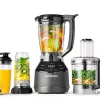 Köögikombain NUTRIBULLET NBF580B — 1500 W, 1,8 L kauss, must, roostevabast terasest terad