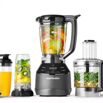 Köögikombain NUTRIBULLET NBF580B — 1500 W, 1,8 L kauss, must, roostevabast terasest terad