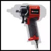 Air ratchet wrench Einhell TC-PW 610 9000 RPM 610 N⋅m Must Red